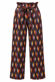 Women's Casual Printed Cotton Trouser Pant (MultiColor)