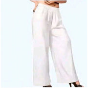 Women's Casual Rayon Solid Ankle Length Palazzo